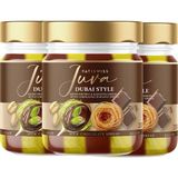 Patiswiss Sütlü Çikolatalı Antep Fıstığı Kreması – Juva Dubai Style, 200G x 3 Adet - 600 gr