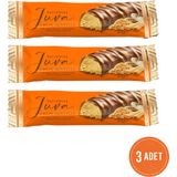 Patiswiss Yer Fıstığı Kremalı ve Krep Kırığı Dolgulu Sütlü Çikolata, 30G x 3 Adet - 90 gr