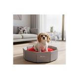 PATİTEX Simit Kedi Yatak- Simit Kopek Yatak- Sıvı Geçirmez- Kedi Köpek Yatağı Minderli -iç Mekan Yatak
