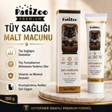 Patizoo Premium Kısırlaştırılmış Kedi Malt Macunu 100 Gr. Tüy Sağlığı Desteği, Tüy Yumağı Kontrolü Ve Vitamin Destekli Formül