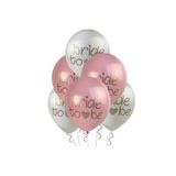Patladı Gitti 12 inç Bride To Be Temalı Pastel 10 Adet Balon