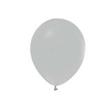 Patladı Gitti 12 inç Gri 10 Adet Balon