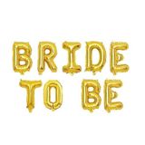 Patladı Gitti 16 İnç 40 Cm Gold Bride To Be Folyo Balon