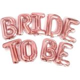 Patladı Gitti 16 İnç 40 Cm Rose Gold Bride To Be Folyo Balon