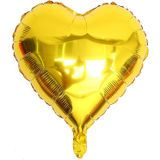 Patladı Gitti 18 inç 45 cm Gold Kalp Folyo Balon