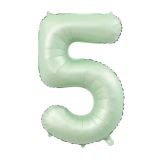 Patladı Gitti 34 inç 76-82 cm 5 Rakam Adaçayı Folyo Balon