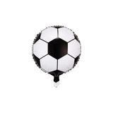 Patladı Gitti 45 cm 18 inç Siyah Beyaz Futbol Topu Folyo Balon
