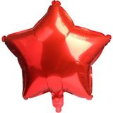 Patladı Gitti 45 cm Kırmızı Yıldız Bebek Çocuk Parti Kutlama Folyo Balon