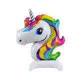 Patladı Gitti 48x50 cm Safari Unicorn Figür Ayaklı Folyo Balon
