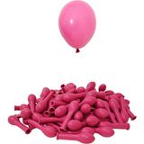 Patladı Gitti 5 Inç Fuşya Bej Mini Balon 10 Adet