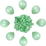 Patladı Gitti 5 inç Makaron Mint Yeşili 10 Adet Mini Balon
