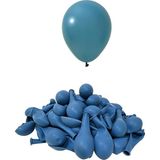 Patladı Gitti 5 Inç Okyanus Mini Balon 10 Adet - Deniz Mavisi