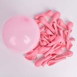Patladı Gitti 5 inç Pembe Mini Balon 10 Adet Doğal Lateks Parti Malzemesi
