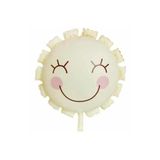 Patladı Gitti 51x54 cm Retro Güneş Folyo Balon