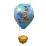 Patladı Gitti 88-28 cm 22 inç Mavi Renk Safari Uçan Balon Temalı Folyo Balon