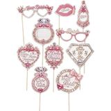 Patladı Gitti Bride To Be 10'lu Konuşma Balon Seti - Pembe