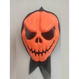 Patladı Gitti Halloween Cadılar Bayramı Astarlı Bal Kabağı Maske