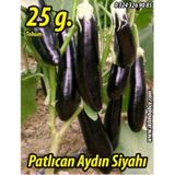 Patlıcan Tohumu Aydın Siyahı 55 - 25 g. (~ Takribi 3.250 Tohum)