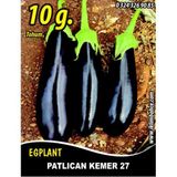 Patlıcan Tohumu Kemer 27 - 10 g. (~ Takribi 1300 Tohum)