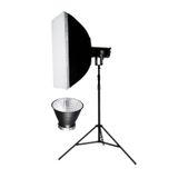 PATONA COB-200 Watt Bi Color Tek'li Kit LED Video Işığı