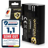 PATONA Protect V1 LP-E6NH pil 2250 mAh 16.2 Wh 7.2V kaliteli pil, NTC sensörlü ve V1 muhafazalı, akıllı sistem, en yeni nesil