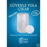 Patpat Balonlu Naylon 50 cm x 25 Metre 25-30 Gram 1 .sınıf Balonlu Poşet Patpat Havalı Pat Pat Ambalaj