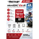 Patriot Ep Series 256GB Microsdxc V30 A1 U3 Class 10 Hafıza Kartı + Sd Adaptör PEF256GEP31MCX