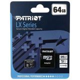 Patriot LX Series PSF64GMCSDXC10 Class 10 UHS-I 64 GB Micro SD Kart