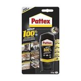 Pattex 100% Yapıştırıcı 50 gr Şeffaf Renkli Tüm Yüzeylerde Kullanılabilen Suya Dayanıklı Yapıştırıcı