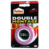 Pattex 19 mm x 1.5 m Double Montaj Bandı