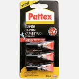 Pattex 3x1 gr Mini Trio Süper Japon Yapıştırıcı