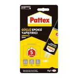 Pattex Güçlü Epoksi Yapıştırıcı, Çok Sağlam, Çok Dayanıklı, Hemen Her Malzeme İçin Uygun Epoksi Reçine Yapıştırıcı, Modelleme Kil