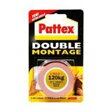 Pattex Henkel Pattex Henkel Pattex Double Montage 120 kg Montaj Bant 19 mm 1,5 Metre