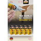 Pattex Pro Power Süper Yapıştırıcı, 15 Gr, 5 Adet, Hızlı Tutuş, Çok Yüzeyli, Porselen, Seramik, Plastik, Ahşap, Metal için