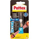 Pattex Süper Japon Ultra Jel Yapıştırıcı 3 g – Akma Yapmaz, Suya ve Darbeye Dayanıklı, Ahşap ve Çok Amaçlı Kullanım