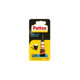 Pattex | Süper Japon Yapıştırıcı, 3 gr, Hızlı Kuruma, Porselen, Deri, Seramik, Kauçuk, Metal ve Kart
