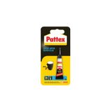 Pattex Süper Japon Yapıştırıcı, 3 gr, Hızlı Kuruma, Porselen, Deri, Seramik, Kauçuk, Metal
