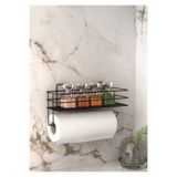 Patulya Aksesuar Süper Sticker Yapışkanlı Baharatlık Ve Kağıt Havlu Askısı/kağıt havlu askısı baharat standı