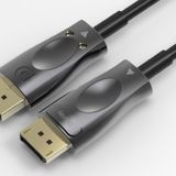 Paugge AOC Fiber Displayport Kablo - 32.4Gbps, 8K 60Hz, 4K 120Hz, 4K 60Hz, HDR (30 Metre)