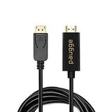 PAUGGE DİSPLAYPORT 1.4 TO HDMI 2.0 KABLO - 1,8m
