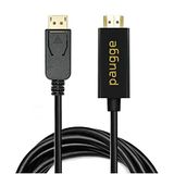 Paugge Displayport to HDMI Aktif Kablo (4K@60Hz, HDR, HDCP 2.2) (DP14HD20A-PRO)