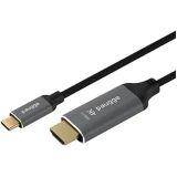 Paugge USB C to HDMI Kablo - 4K60Hz, HDR, HDCP 2.3, Thunderbolt 5/4/3, DEX Mode, 2 Metre (CHD20B-PRO)