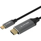 Paugge USB C to HDMI Kablo - 8K60Hz, 4K 144Hz/120Hz/60Hz, Thunderbolt 5/4/3 Uyumlu, HDMI 2.1, HDR, HDCP2.3, DSC, 2 Metre (CHD21-PRO)