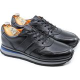 Paul Branco Deri Erkek Sneaker Siyah Spor Ayakkabı 25084