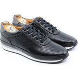 Paul Branco Deri Siyah Bağcıklı Erkek Sneakers & Spor Ayakkabı 01721