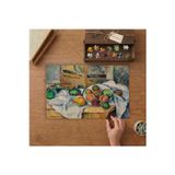 Paul Cezanne Masa, Peçeteler ve Meyve Tasarımı 240 Parça Ahşap Puzzle Ahşap Kutuda MP03882