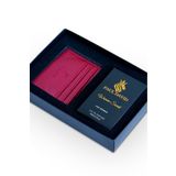 Paul David Hediyelik Set Özel Kadın Edp Parfüm Ve Deri Kartlık- Vanilya, Kahve, Armut Notalari, K-307-7