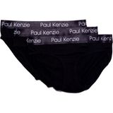 Paul Kenzie 3'lü Kadın Slip Külot - Shadow 2 - Siyah - XS