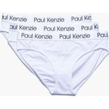 Paul Kenzie 3'lü Kadın Slip Külot - Whitey - Beyaz - XS