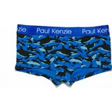 Paul Kenzie Desenli Kadın Boyshort Külot – Eco Characters – Oh Whale - Çok Renkli